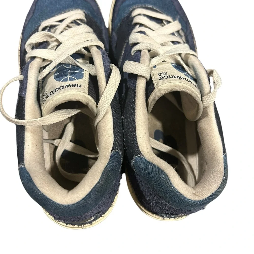 New Balance 550 BBW550GH Women’s Sneakers Navy Denim Heron‎ Blue Angora Size 6.5